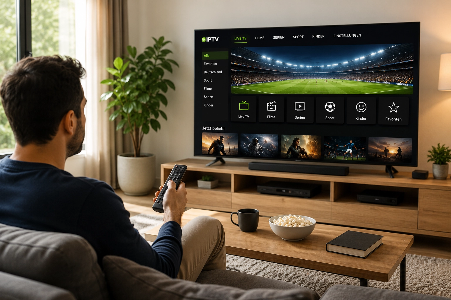 IPTV Free Trial auf Smart TV und Tablet in Deutschland